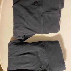 Lot of 2 black leggings from justice size 12